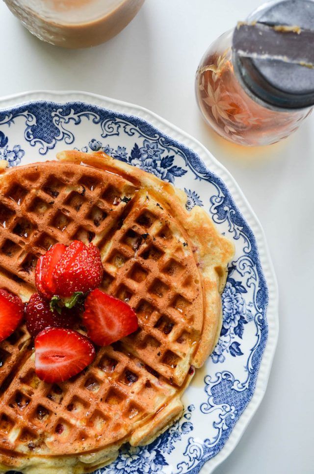 Waffle Fatteh Casserole