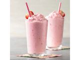 Iced Strawberry Milkshake