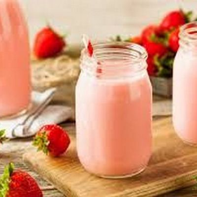 Mix Strawberry beverage