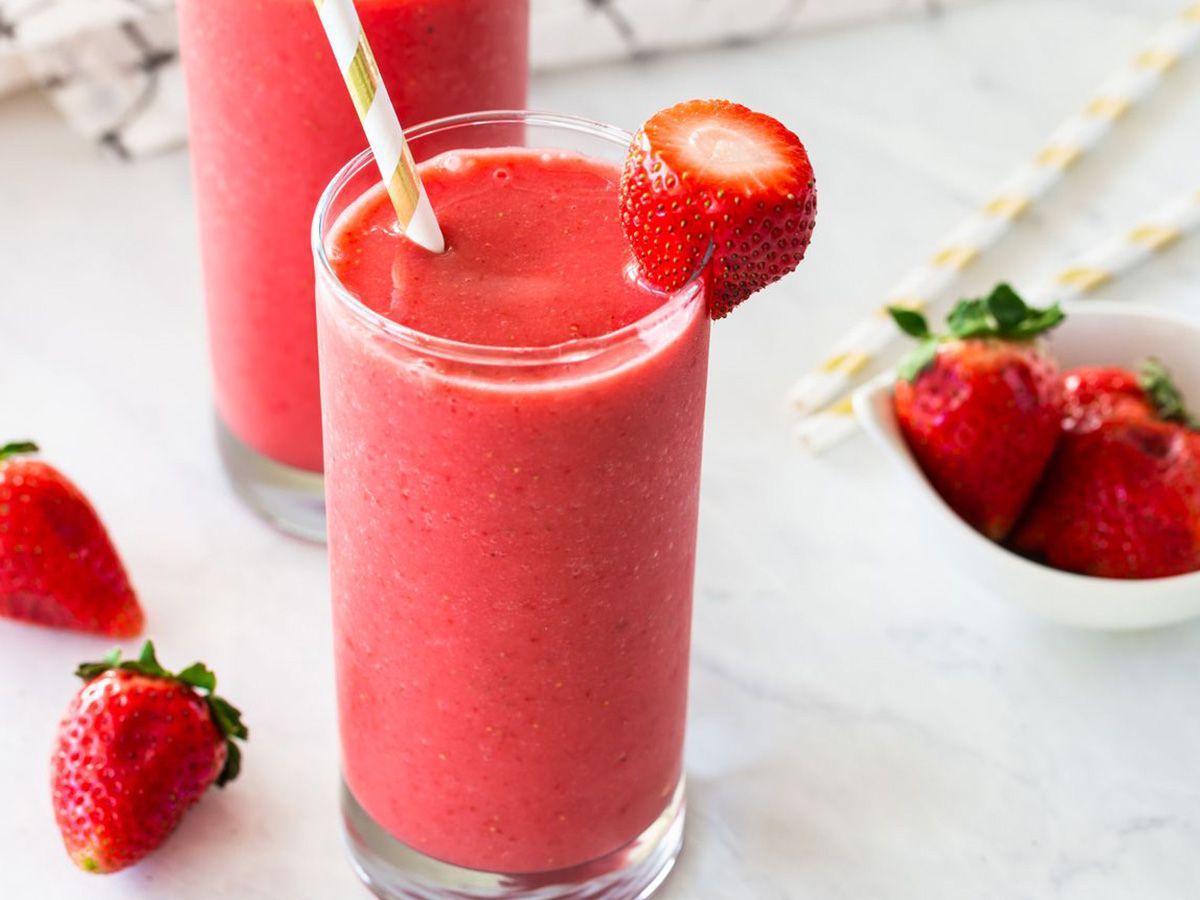 Strawberry smoothie