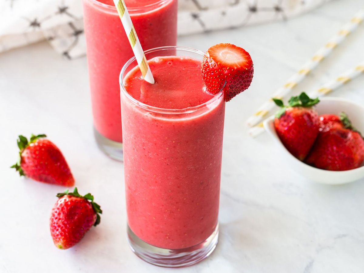Strawberry smoothie