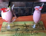 Vanilla And Strawberry Smoothie