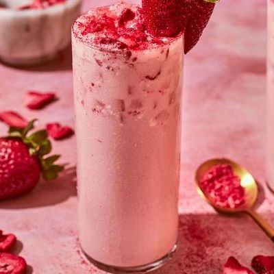 Strawberry with Milk