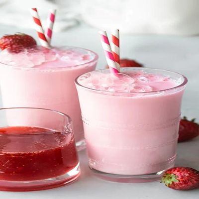 Strawberry with Milk