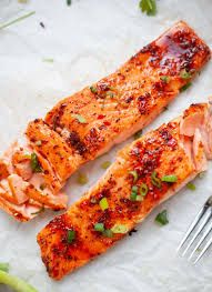 Grilled Salmon Steak