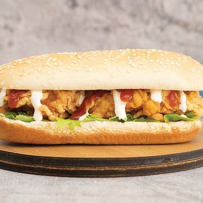 Chicken Strips Spicy Sandwich