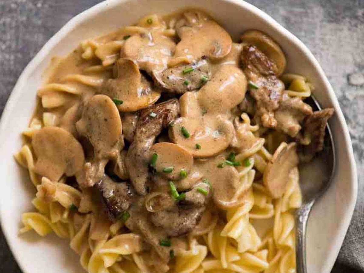 Stroganoff Scarface Pasta