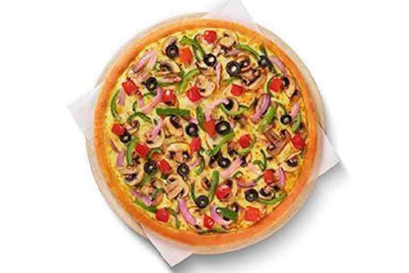 Stuffed Crust Large Vegetarian Supreme