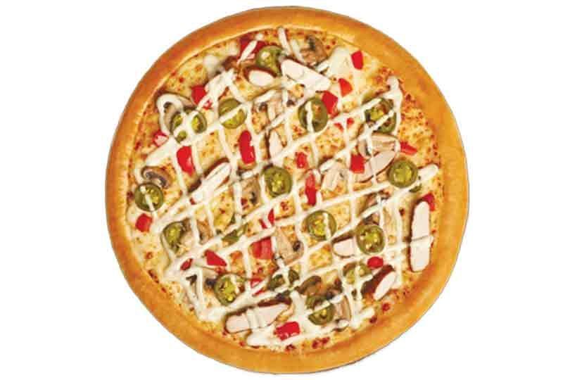Beef n Cheddar Stuffed Crust - Large Original Chicken Ranch