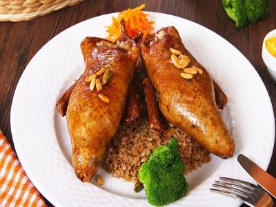 Stuffed Pigeons Platter