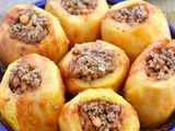 Potato with meat casserole