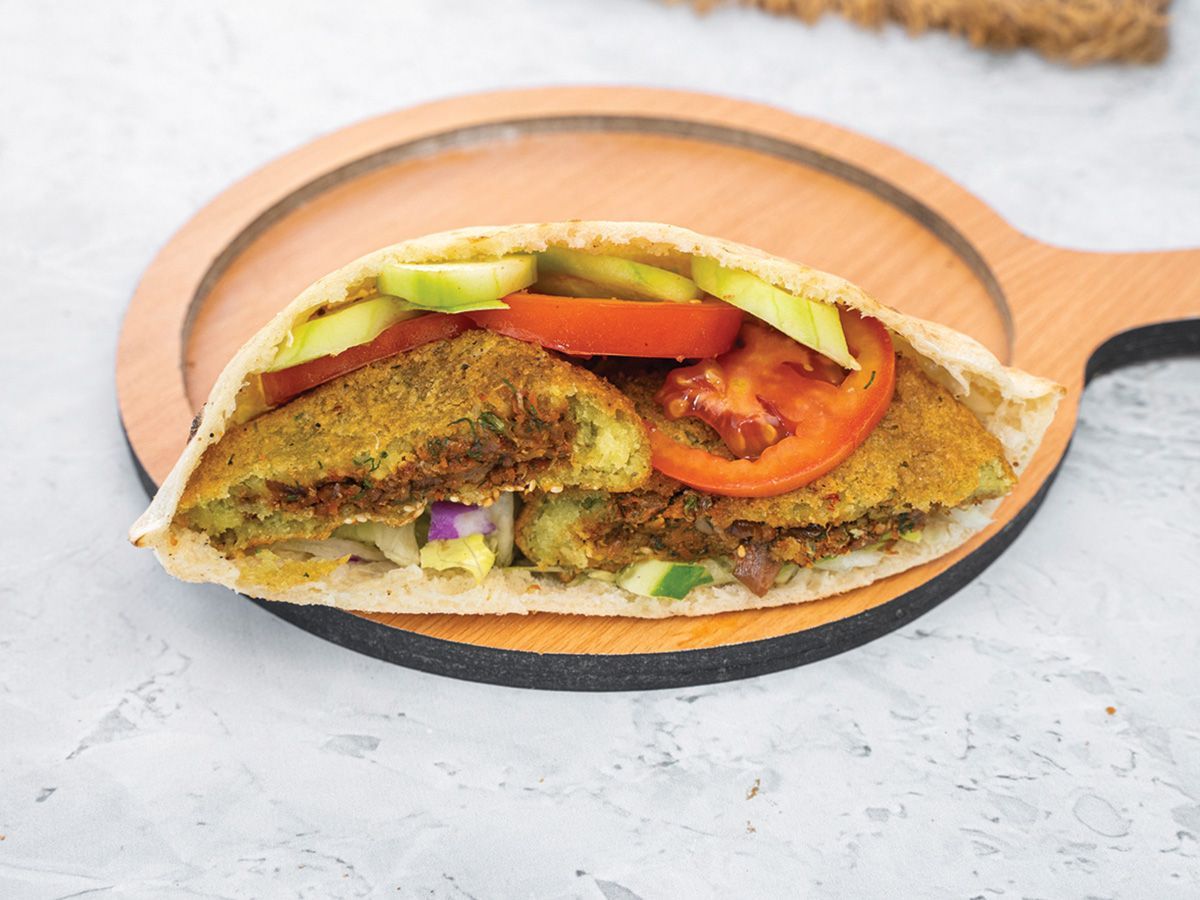 Stuffed Falafel Sandwich