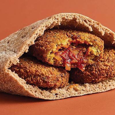Stuffed falafel sandwich