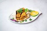 Stuffed seafood sandwich