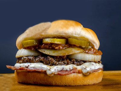 Submachine Burger Sandwich