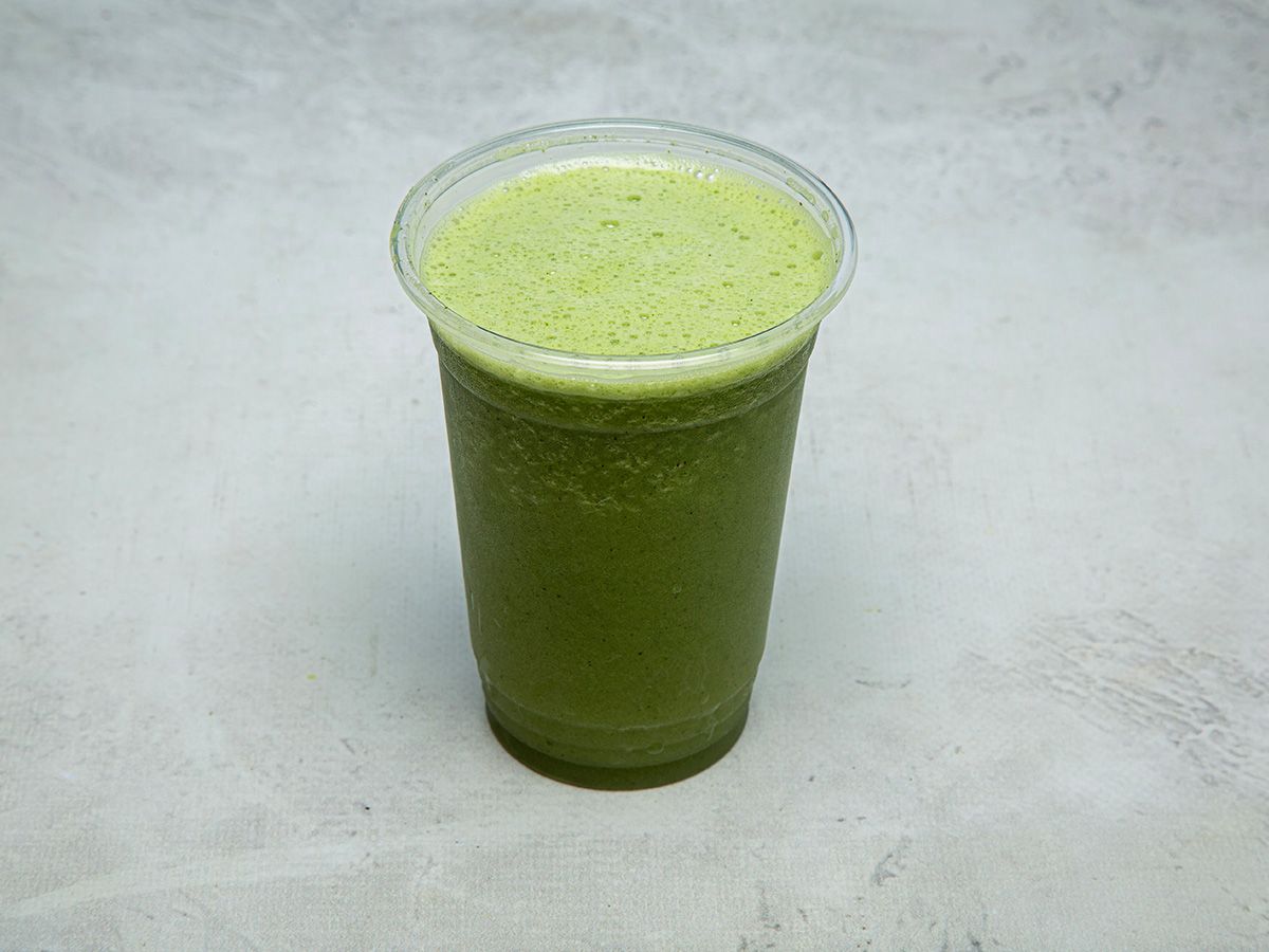 Fresh lemon mint juice