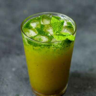 Sugarcane with Mint