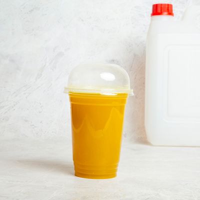 Sugar Cane With Orange