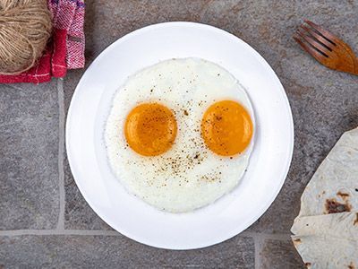 Sunny Side Up Eggs Sausage