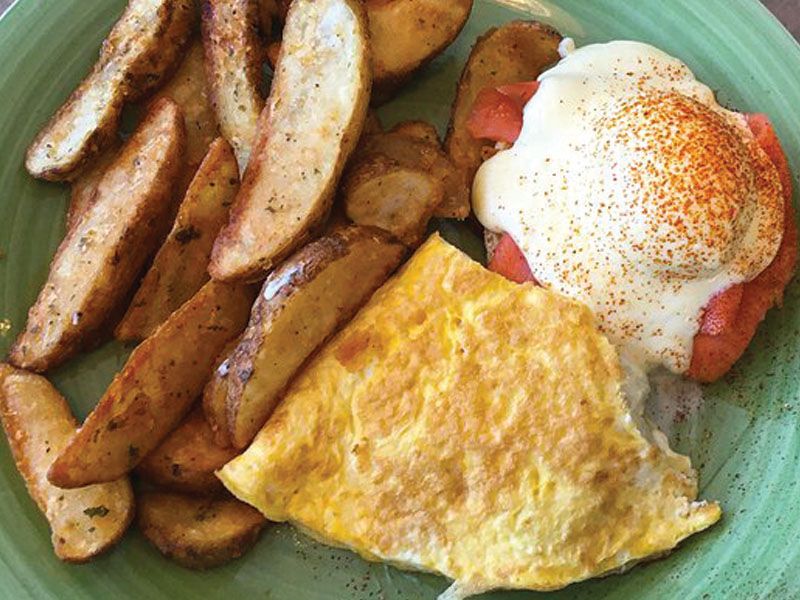Sunny Eggs And Wedges