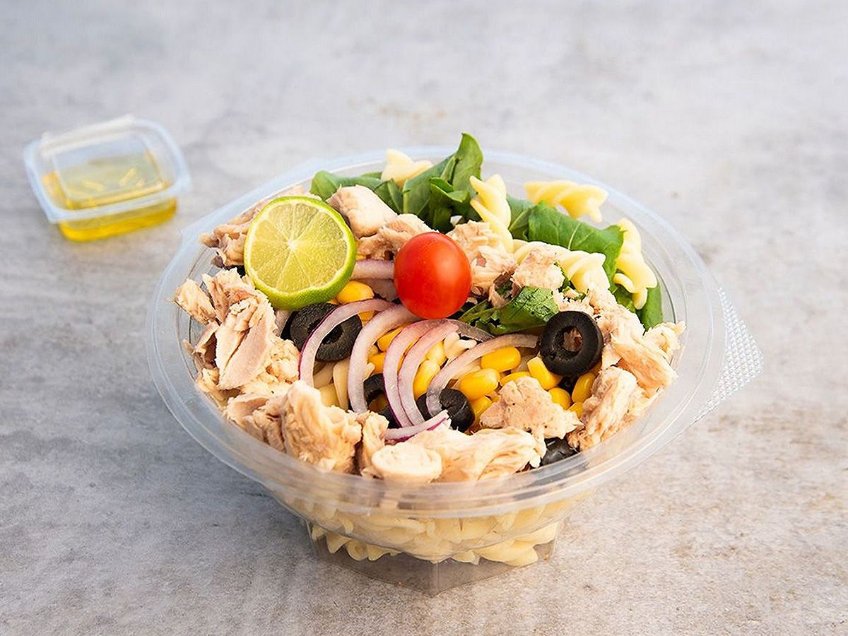 Tuna Sunshine Platter with Fries