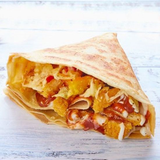 Super Crunchy Extra Cheese Mozzarella Crepe