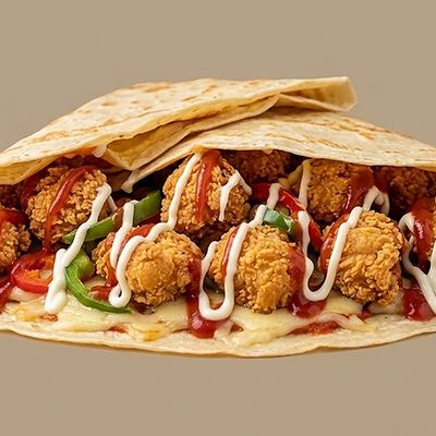 Super Crispy Nuggets Crepe