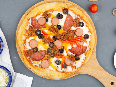Chicken Supreme Pizza