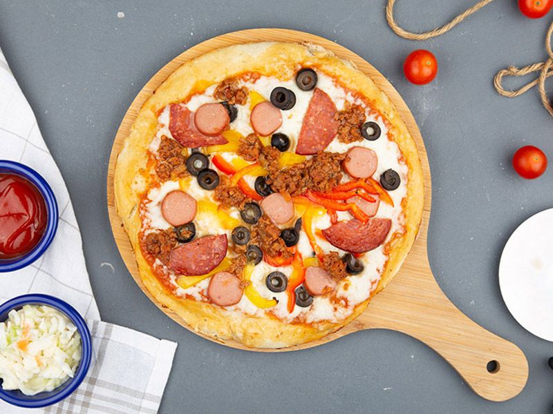 Meat Super Supreme Pizza
