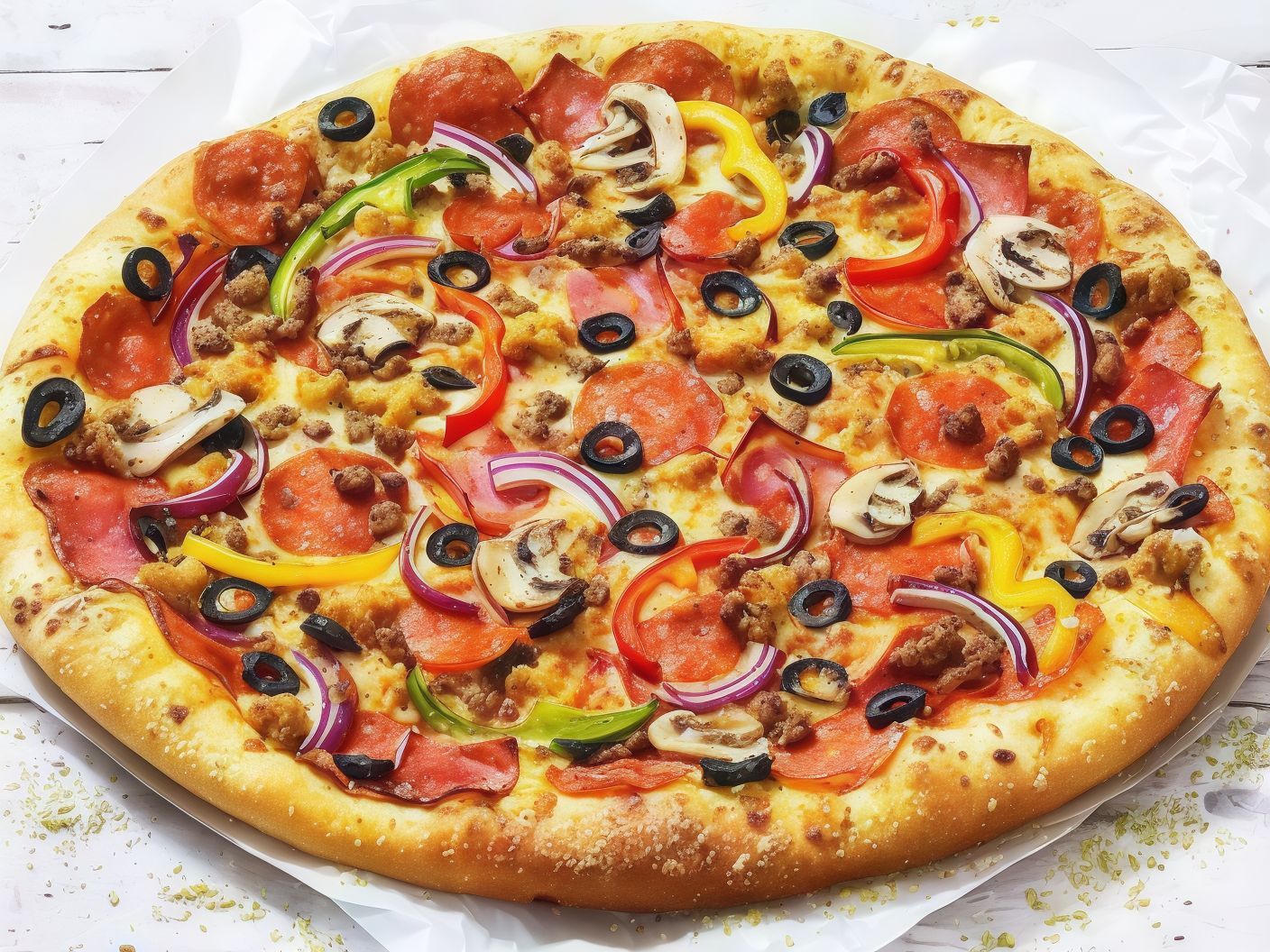 Super Supreme Pizza