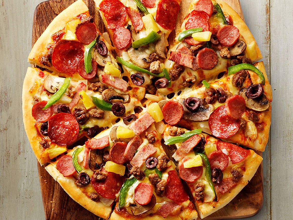 Large Super Supreme Pizza