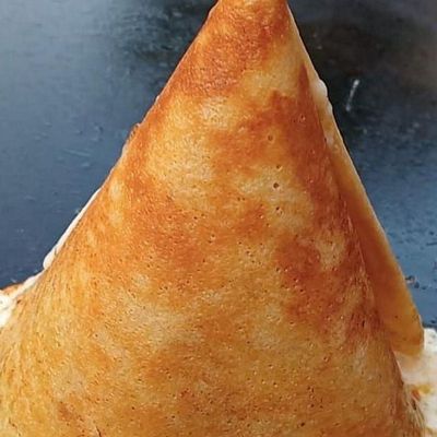 Crispy Shish Chicken crepe