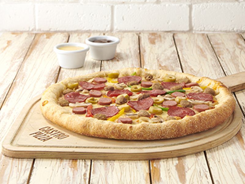 Super Supreme Pan Crust Pizza