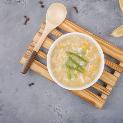 Sweet Corn Chicken Soup