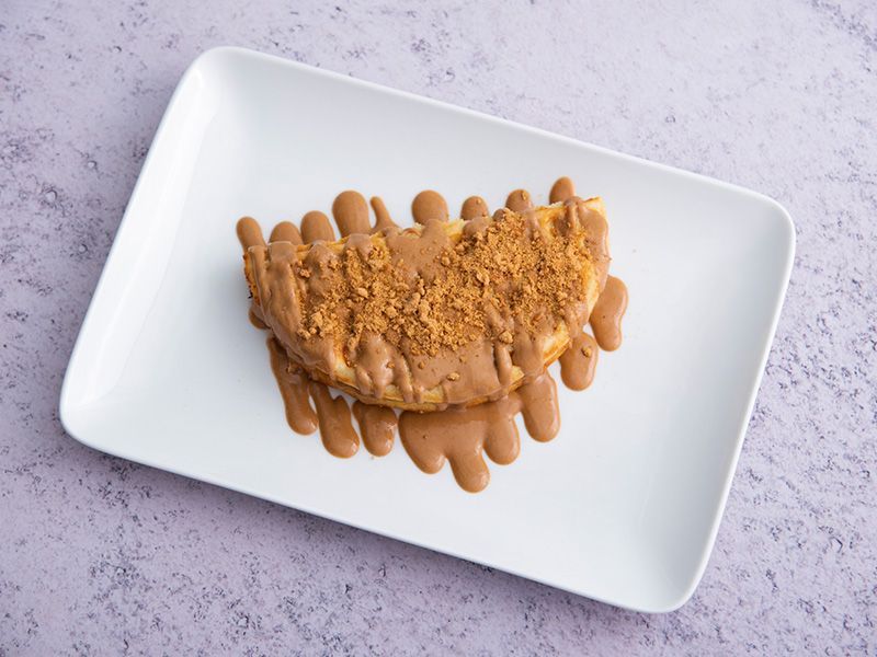 Sweet Nutella And Lotus Toast
