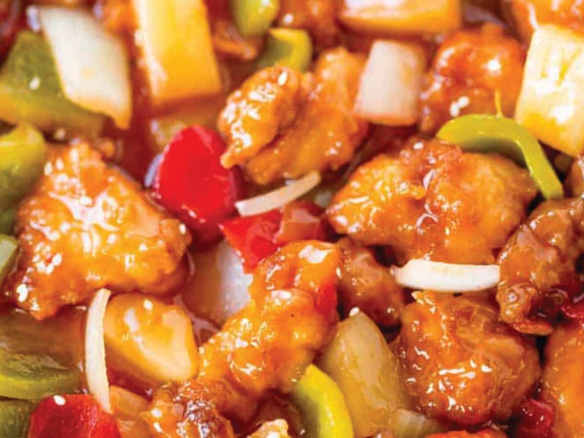 Sweet And Sour Chicken Platter