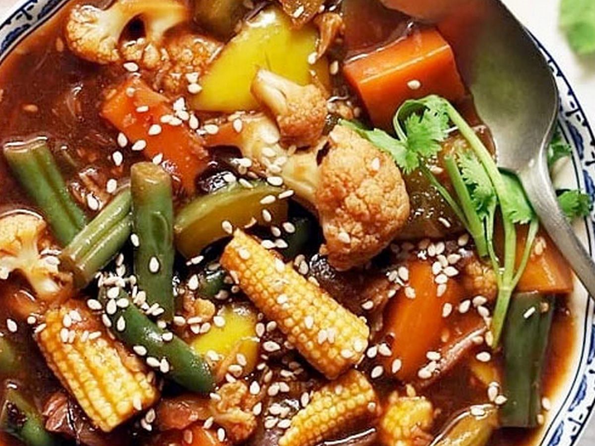 Vegetables Sweet And Sour