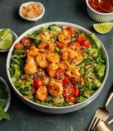Sweet Chili Shrimp Salad