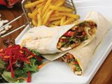 Syrian Chicken fajita sandwich