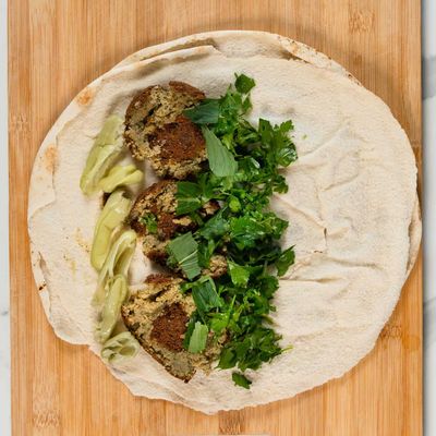 Syrian Falafel Sandwich