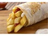 Syrian Fries Sandwich With Cheese
