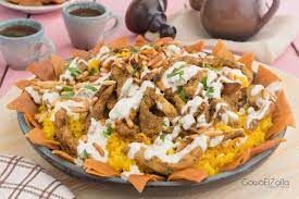Syrian Meat Shawerma Fatteh