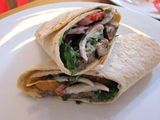 Syrian Meat fajita sandwich