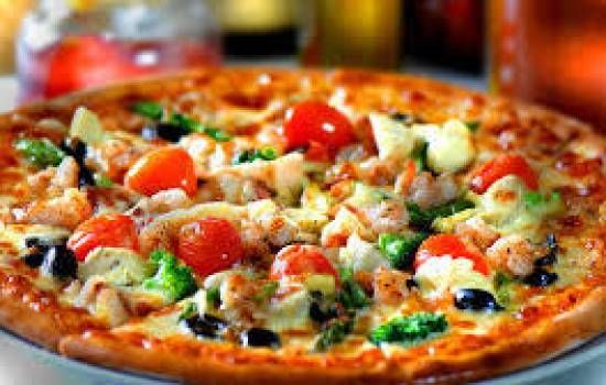 Fasting Tuna Pizza