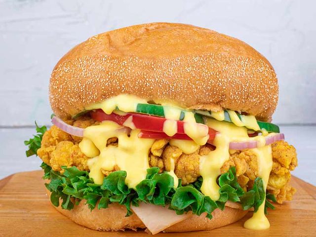 Tasty Chicken Zinger Sandwich