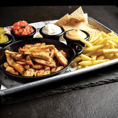Tiger's Shawerma Platter