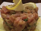 Tuna Tartar and Crackers