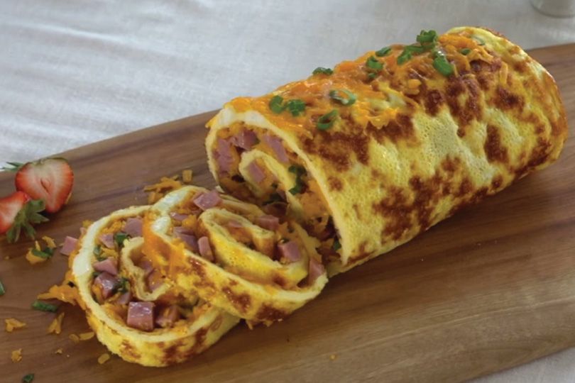 Turkey Wrap Omelette