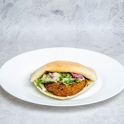 Taamia Pickled Lemons with Safflower Sandwich