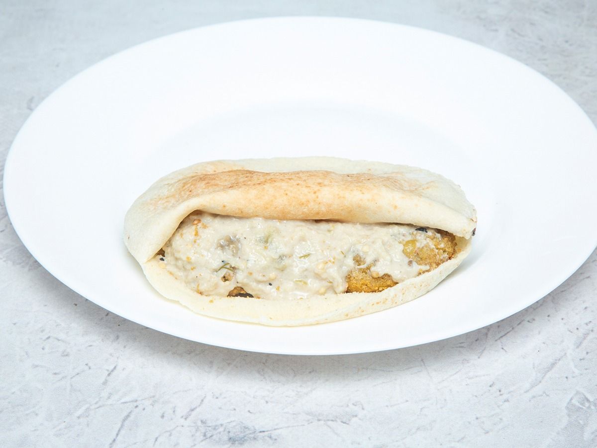 Turkish Cheese Falafel Sandwich